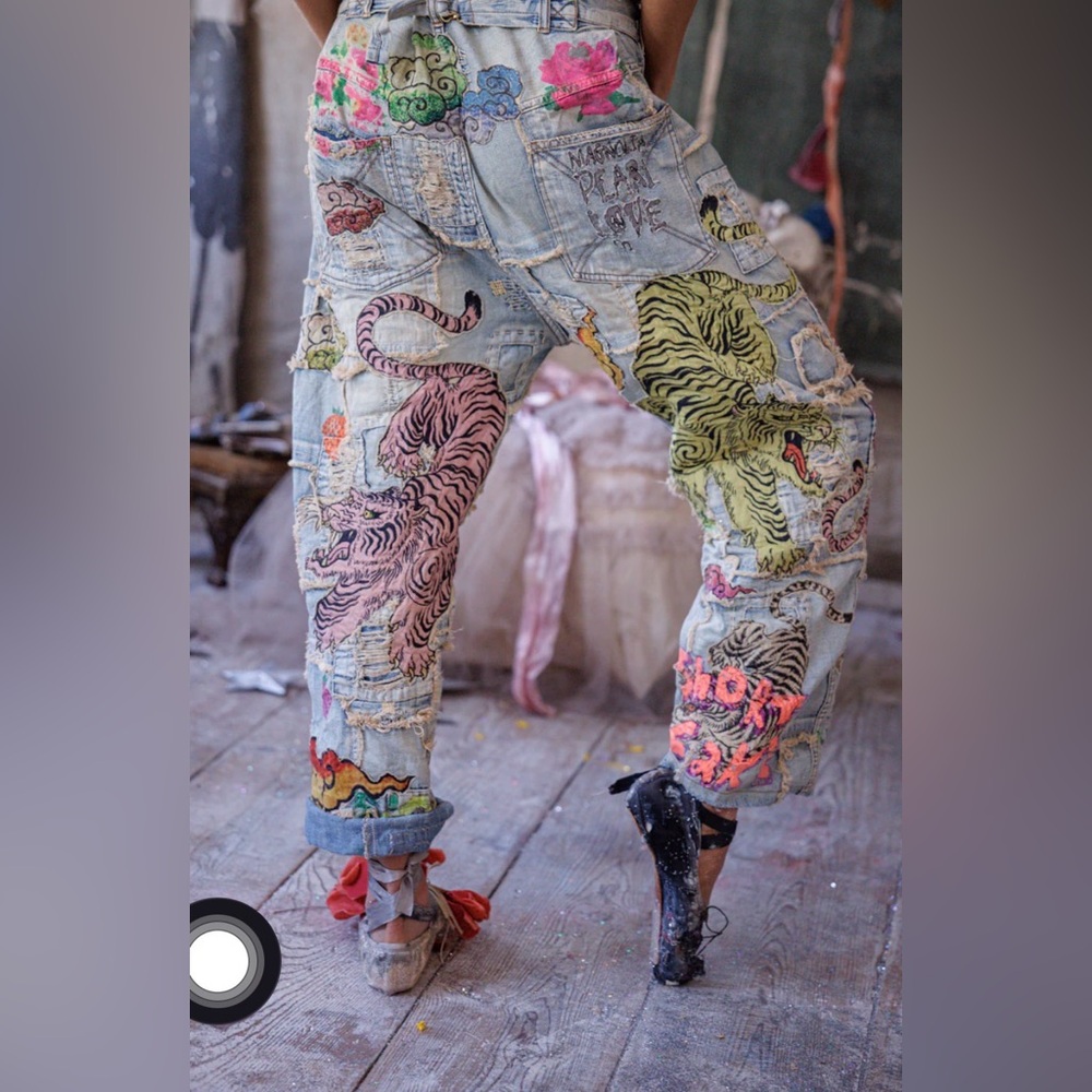 Magnolia Pearl Birch Wonder Miner Denims - Picture 4 of 6